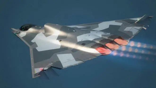 殲36二號驗證機再亮相，矢量噴管暗藏玄機，美媒感嘆迭代速度超期