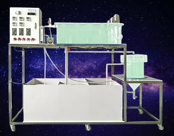卡魯塞爾氧化溝(計算機控制) 實驗裝置Carrousel Oxidation Ditch (computer-controlled) experimental setup